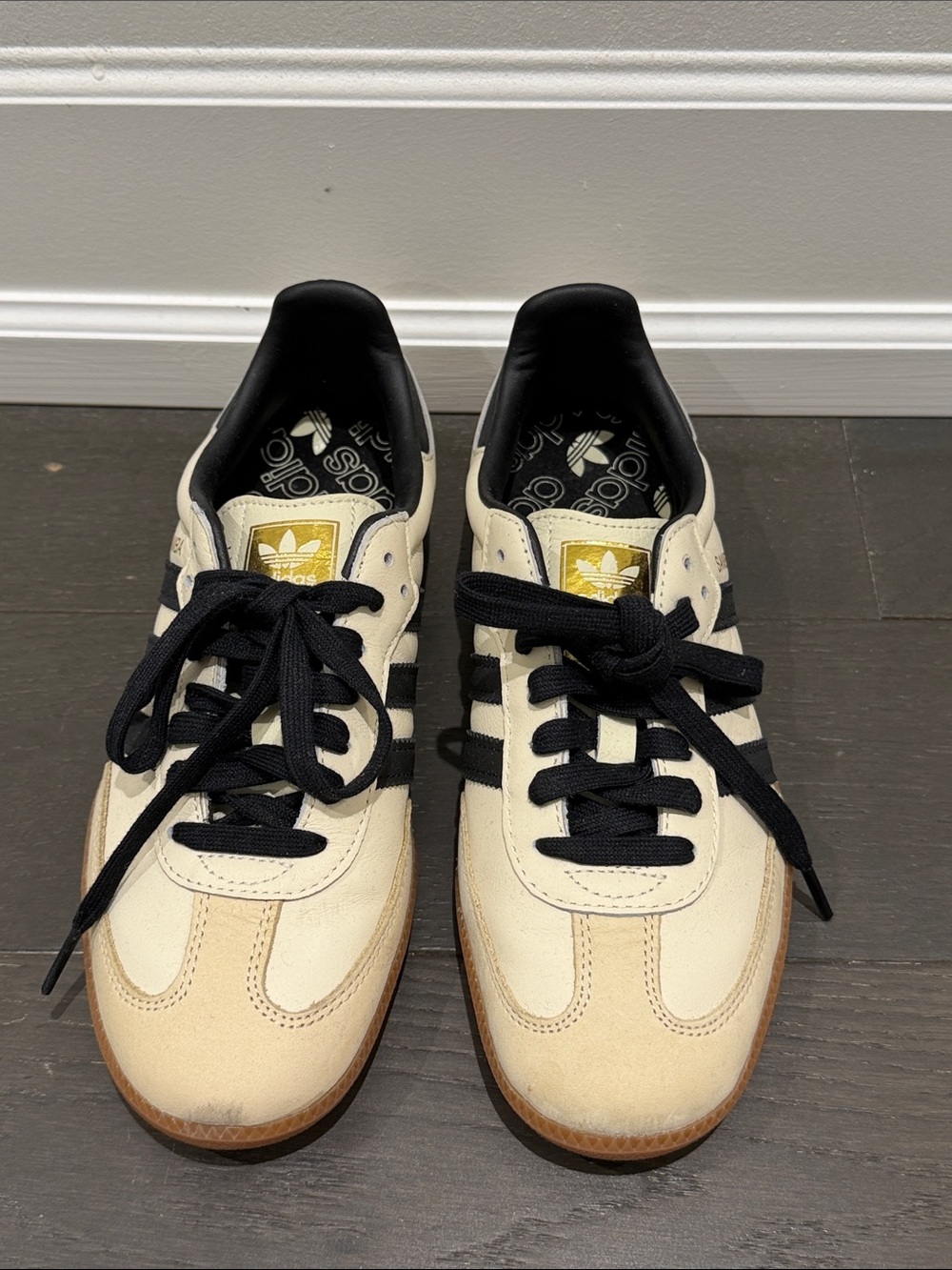 adidas Women Sneakers Cream Black Gum